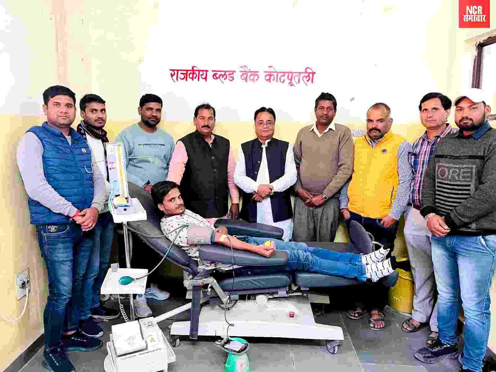 भाजपा नेता मुकेश गोयल द्वारा रक्तमणि कार्यक्रम रक्तदान 2667 