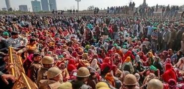 राजस्थान: दिल्ली किसान आंदोलन श्रीगंगानगर अनूपगढ़ में धारा 1