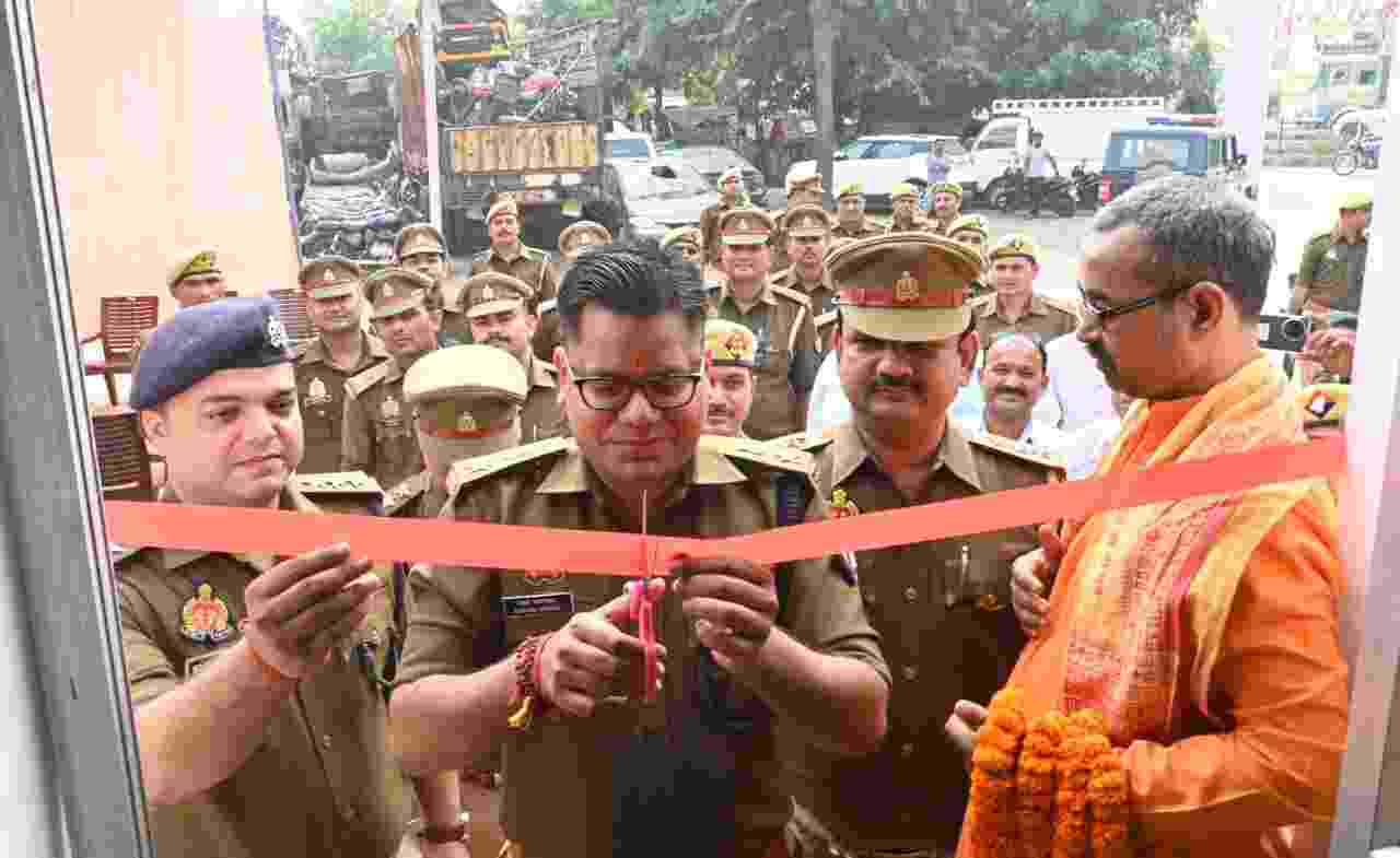 उत्तर प्रदेश: पुलिस अधीक्षक कुशीनगर द्वारा थाना हाटा पर नवनि